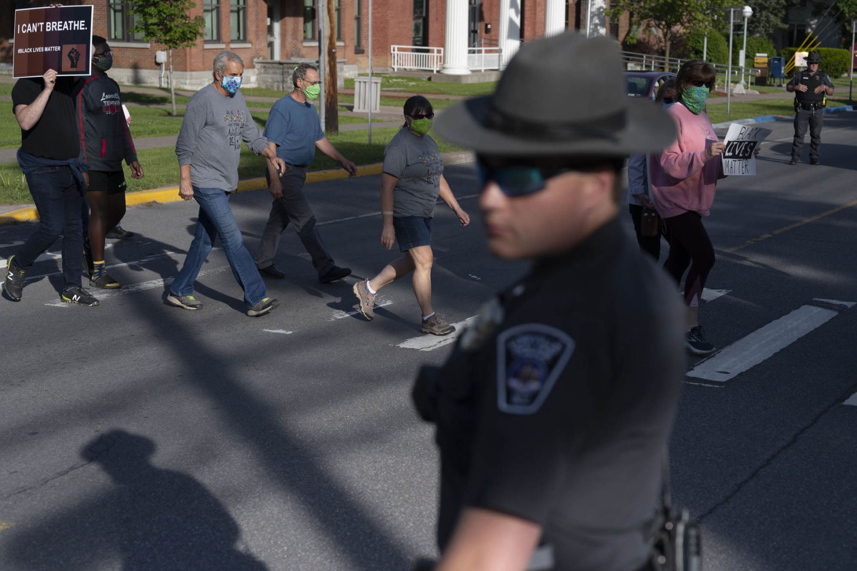 Lowville marches against racism, police brutality